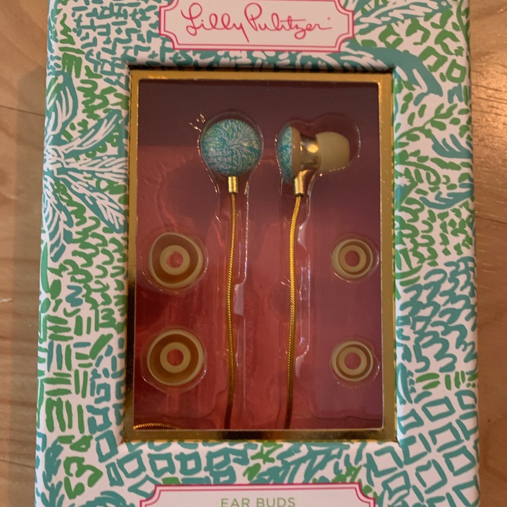 Brand New Lilly Pulitzer Headphones